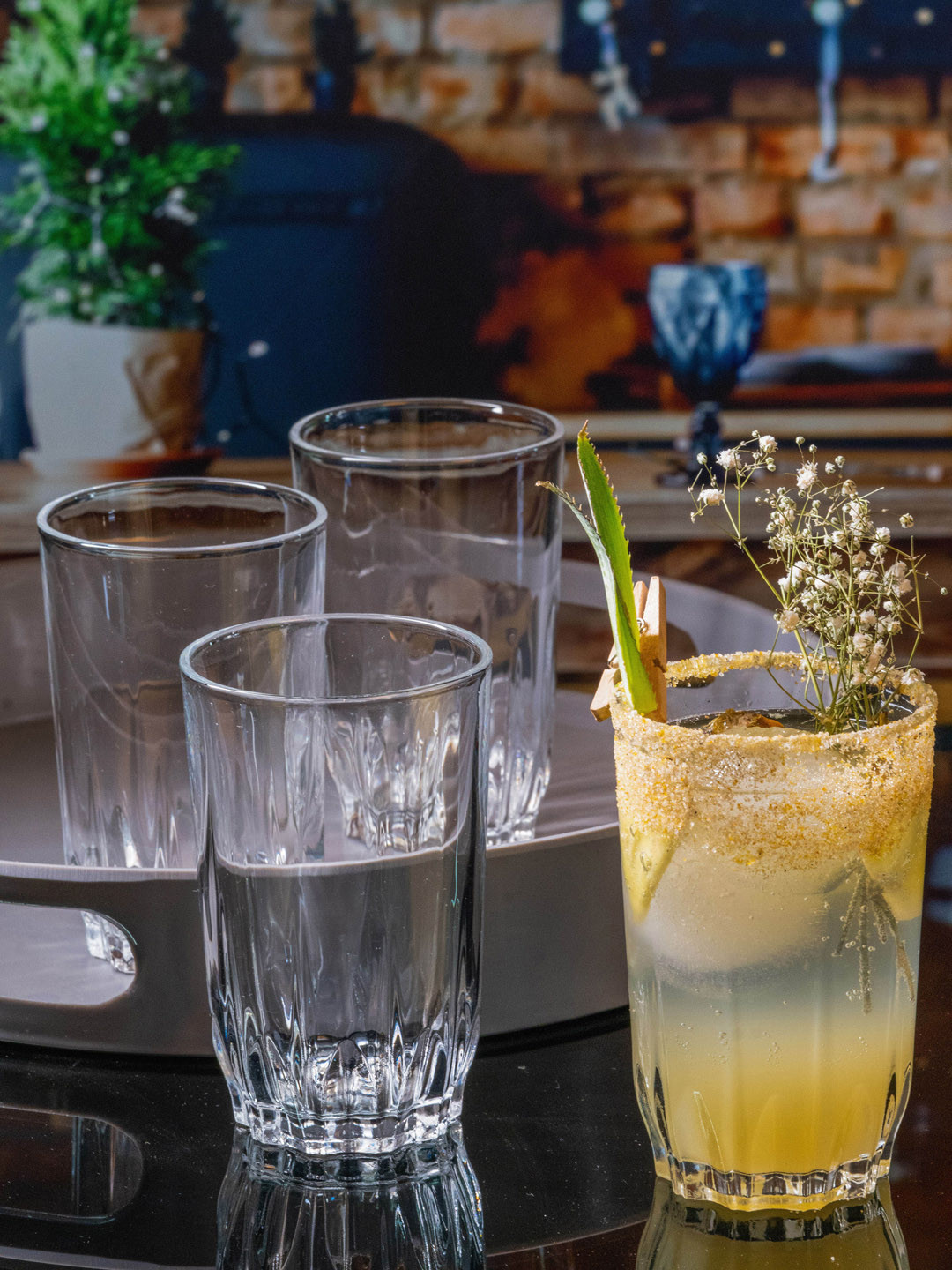 Roxx Set of 6 Transparent Tumbler Glass 260 ML