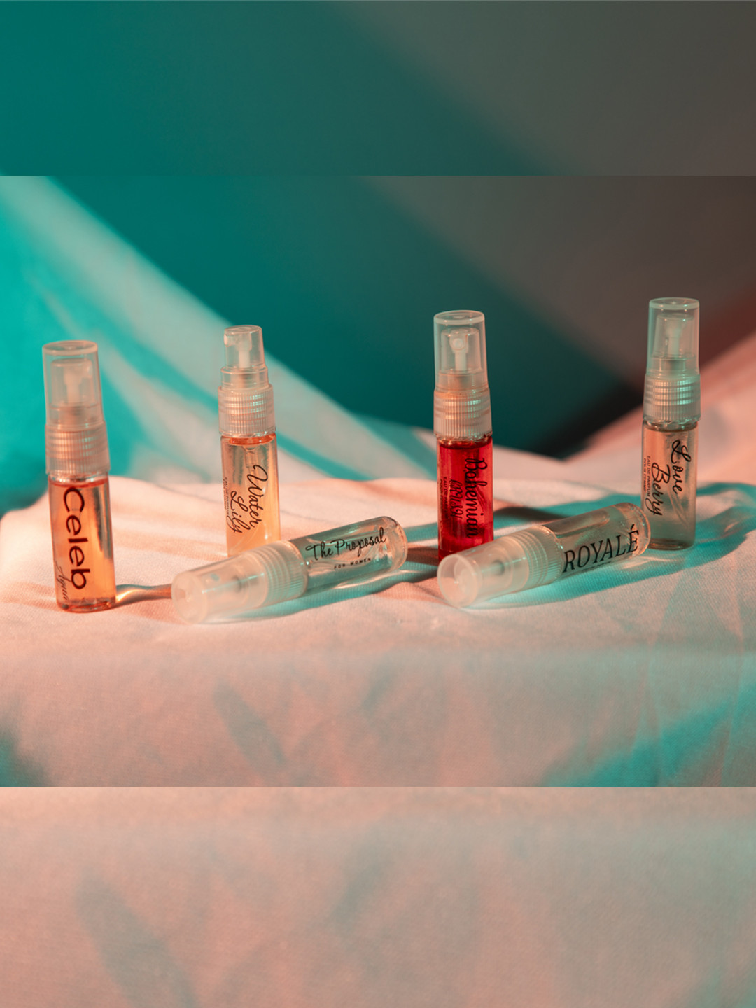 MOCEMSA Women Set of 6 Tester Eau De Parfum - 6 ml Each