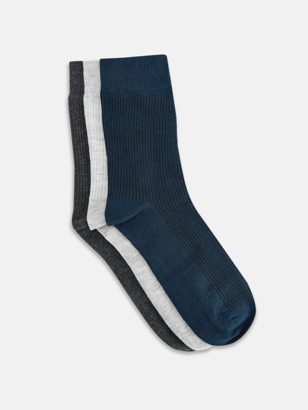 RICHARD PARKER by Pantaloons Men Pack of 3 Calf Length Socks