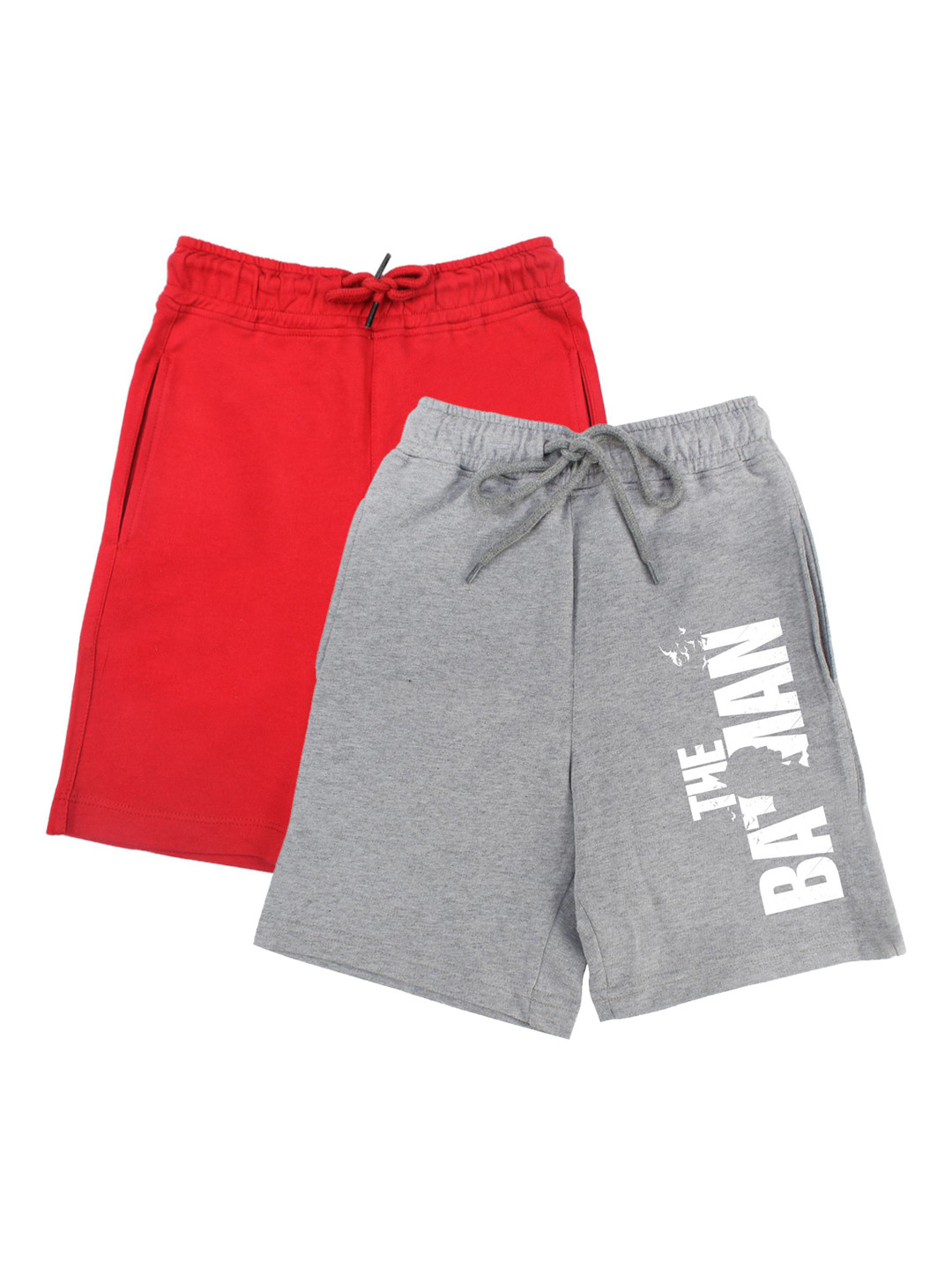 DC by Wear Your Mind Boys Grey Printed Batman Outdoor Shorts