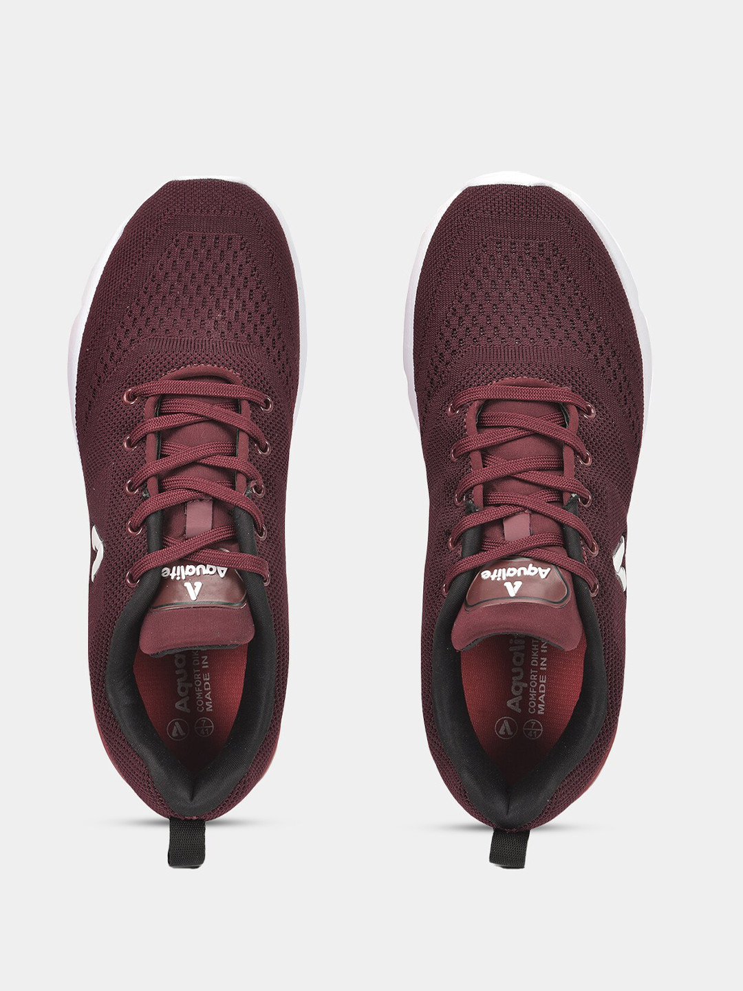 Aqualite Men Rust Mesh Running Non-Marking Shoes