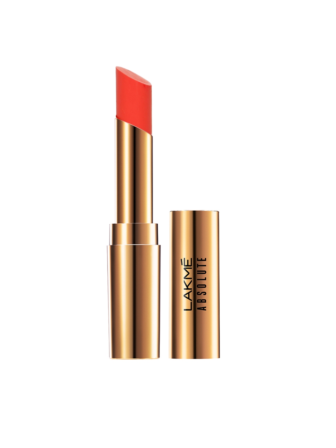 lakme dewy orange lipstick