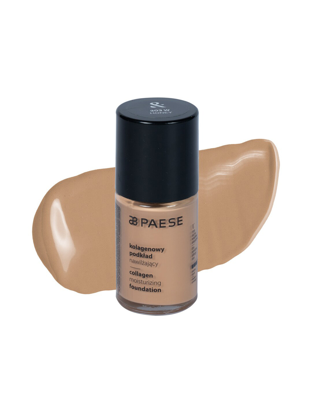Paese Cosmetics Collagen Moisturizing Foundation - Honey 303