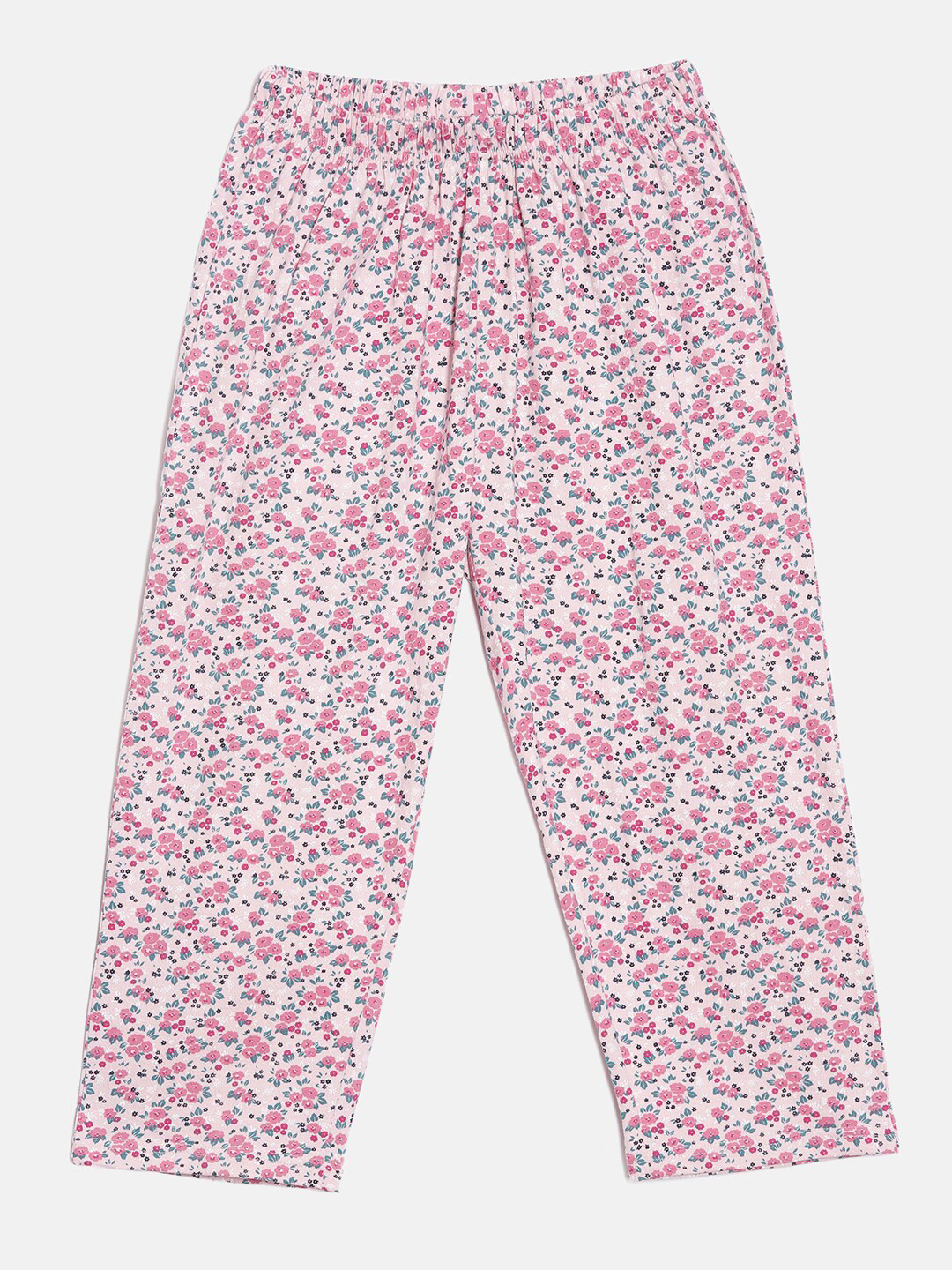 SEIYON Girls Cotton Printed Lounge Capris
