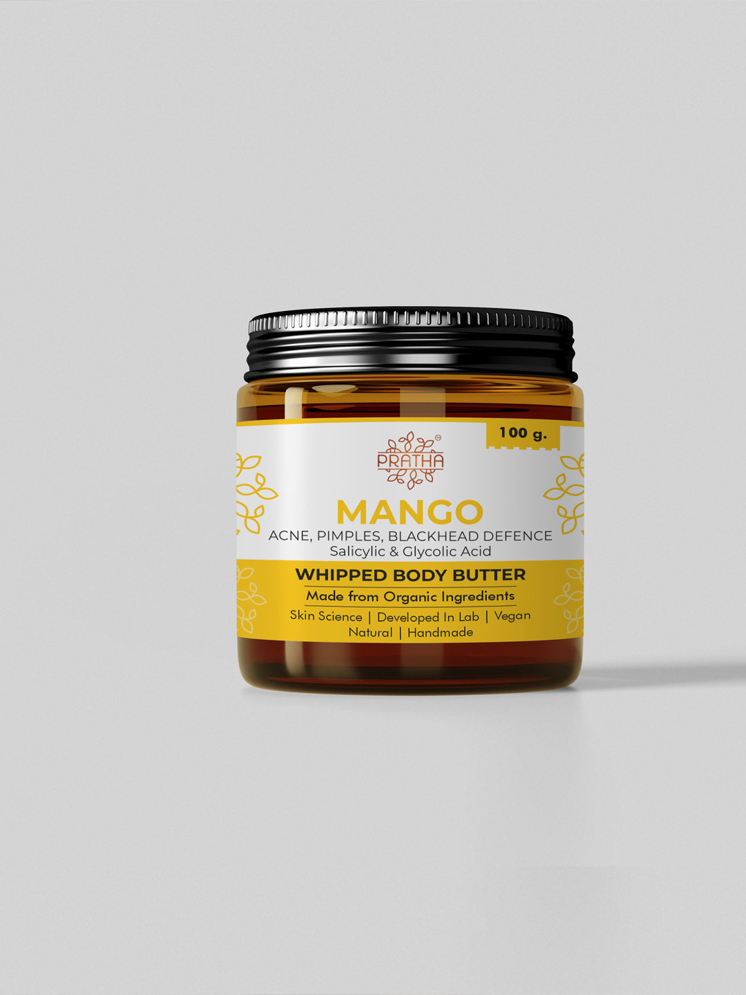 Pratha Mango Whipped Body Butter with Natural Anti Oxidant 50 g