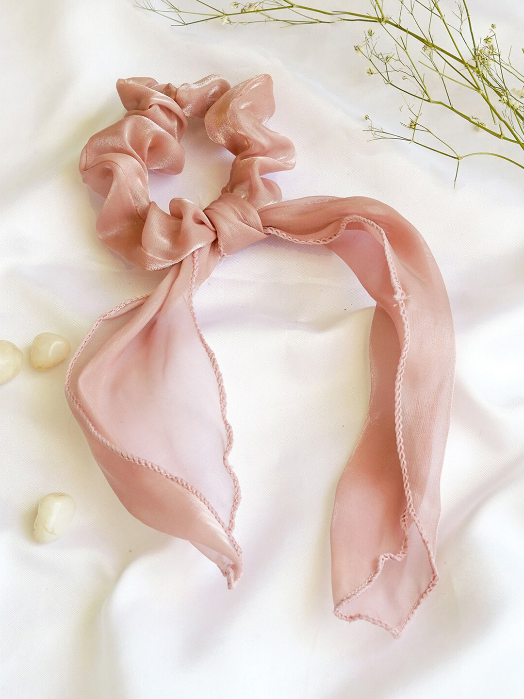 JOKER & WITCH Women Orange Ponytail Holders