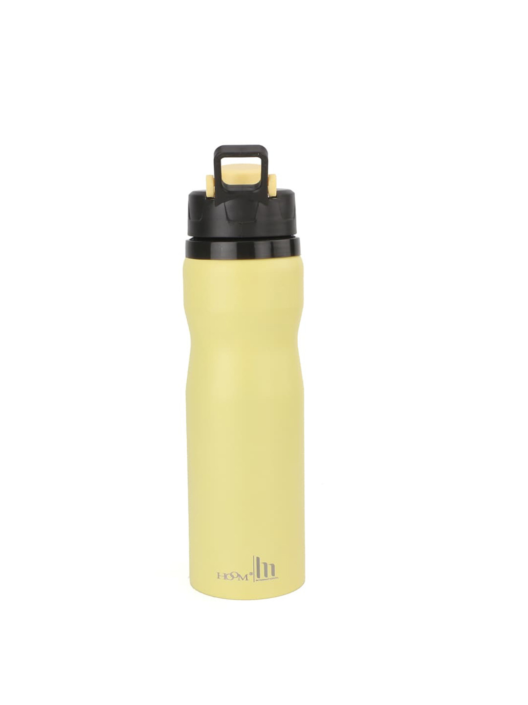HOOM Yellow Typography Stainless Steel Double Wall Vacuum Sipper - 710ml