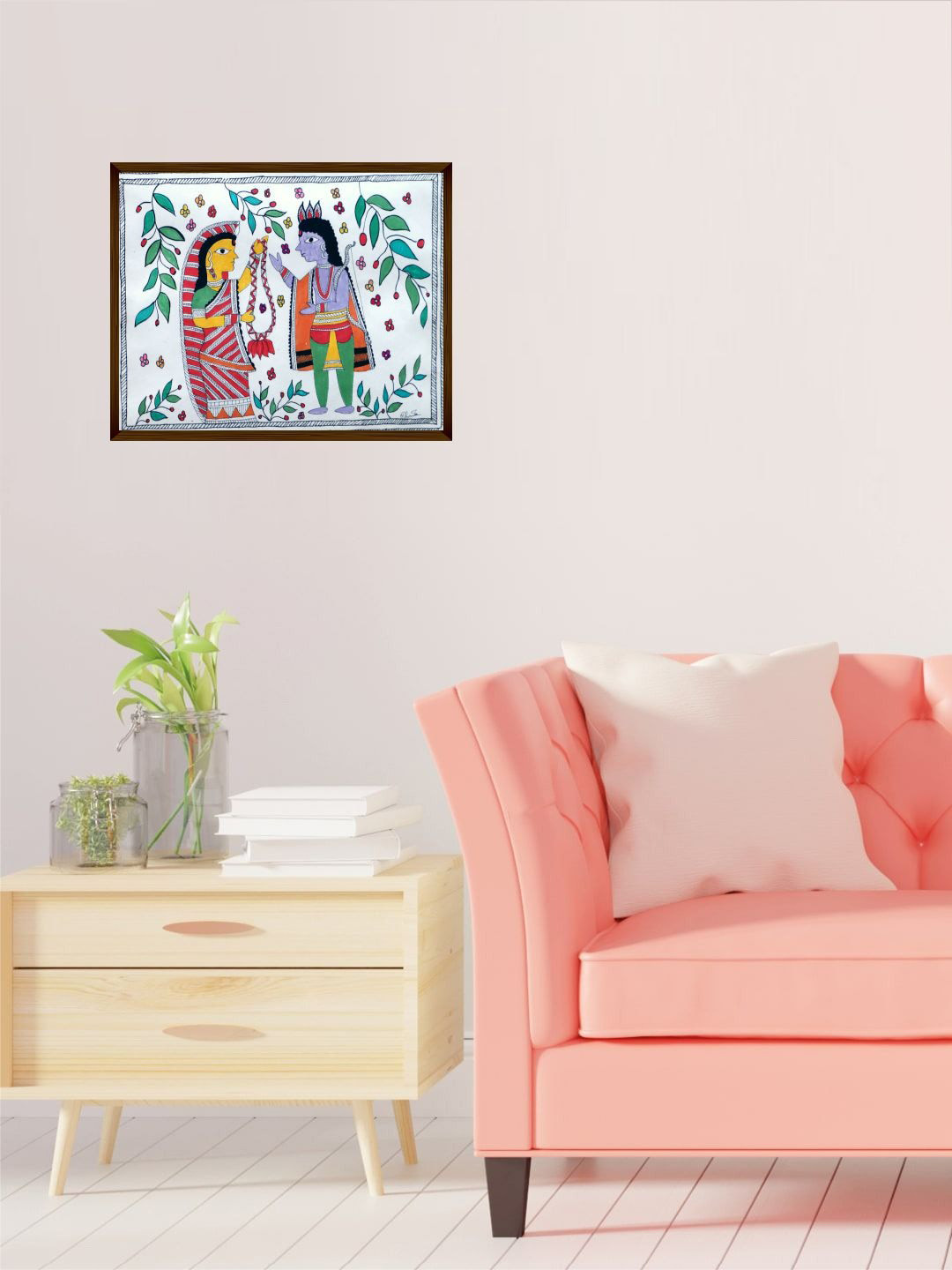 The Art House Multicolor Abstract Painting Wall Art