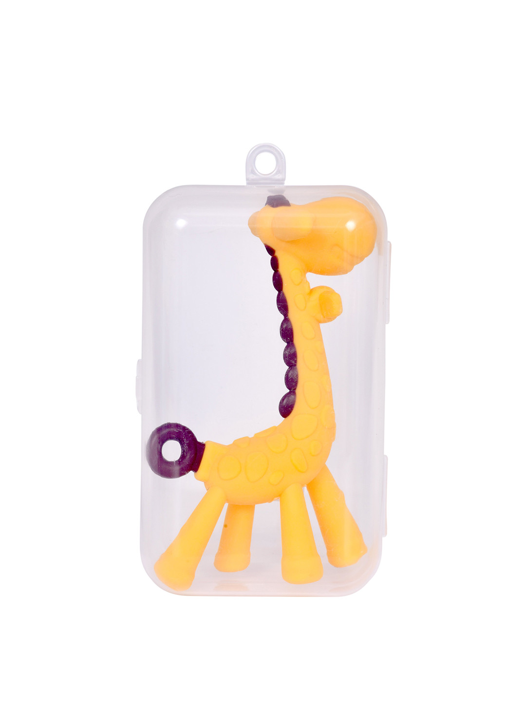 The Little Lookers Infants Yellow Giraffe Shaped BPA &Toxins Free Teether