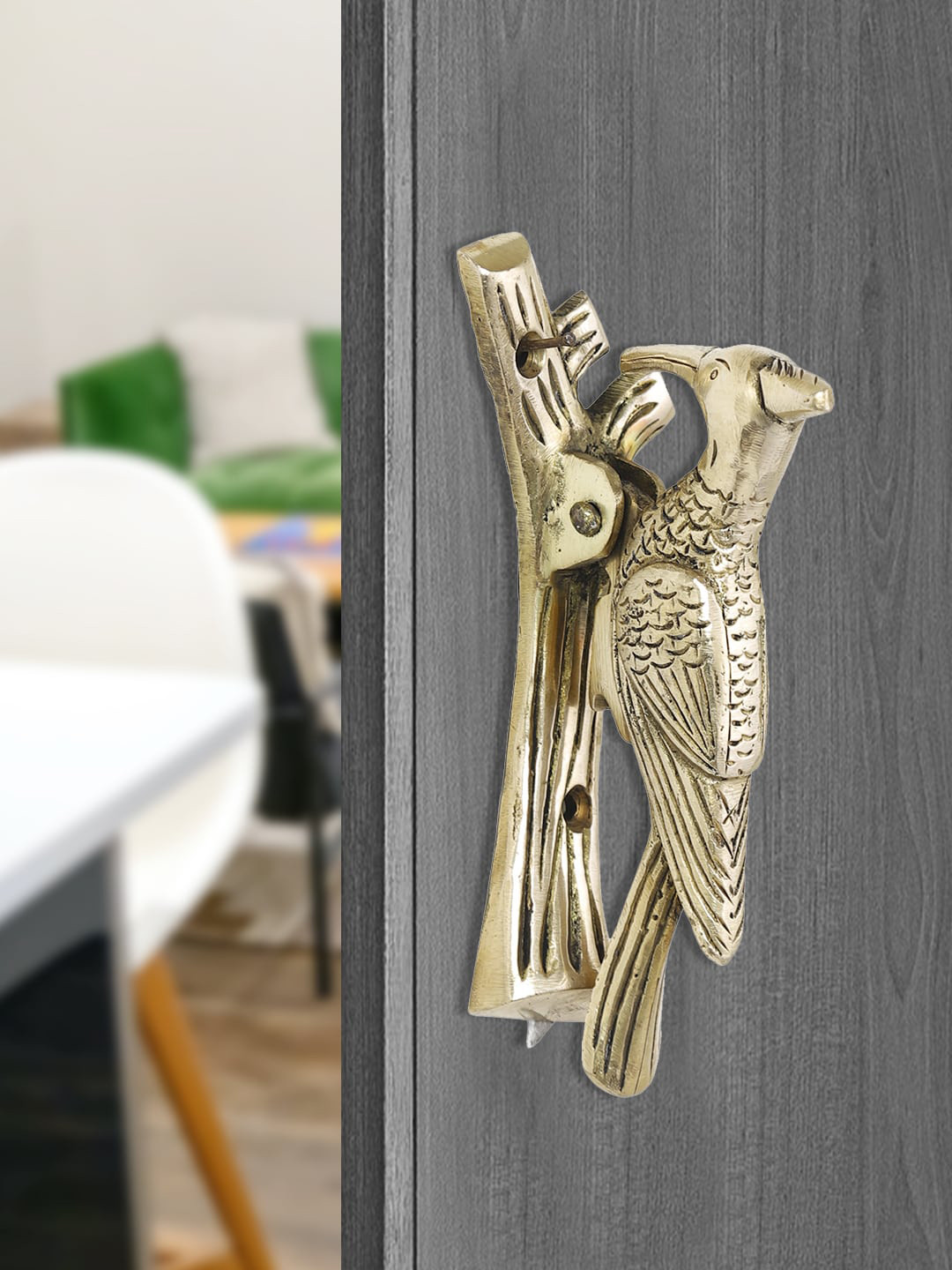 Imli Street Gold-Toned Textured Brass Door Holder