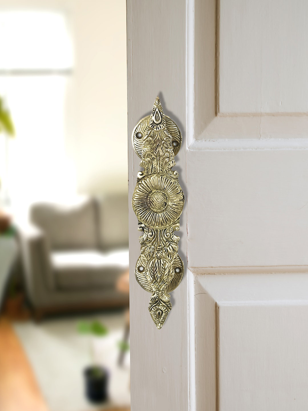 Imli Street Gold-Toned Antique Door Handle