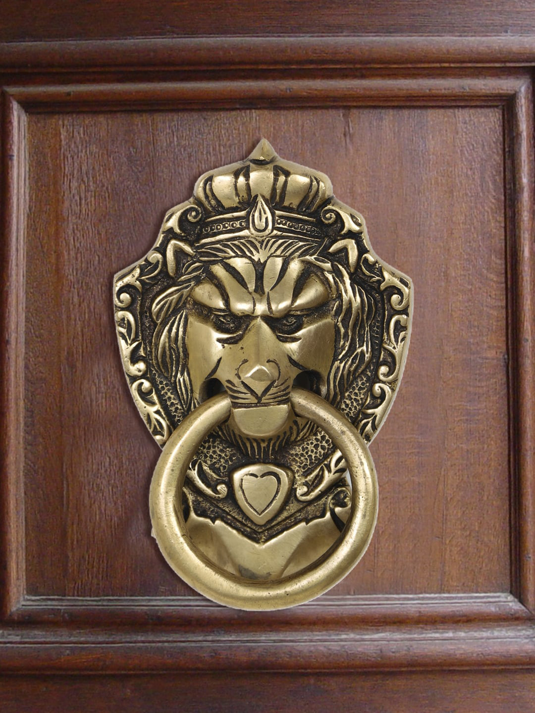 Imli Street Gold-Toned Textured Brass Door Knocker