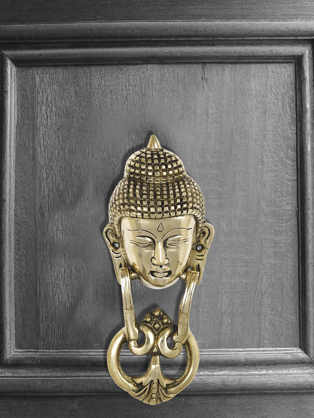 Imli Street Gold-Toned Buddha Design Door Knocker