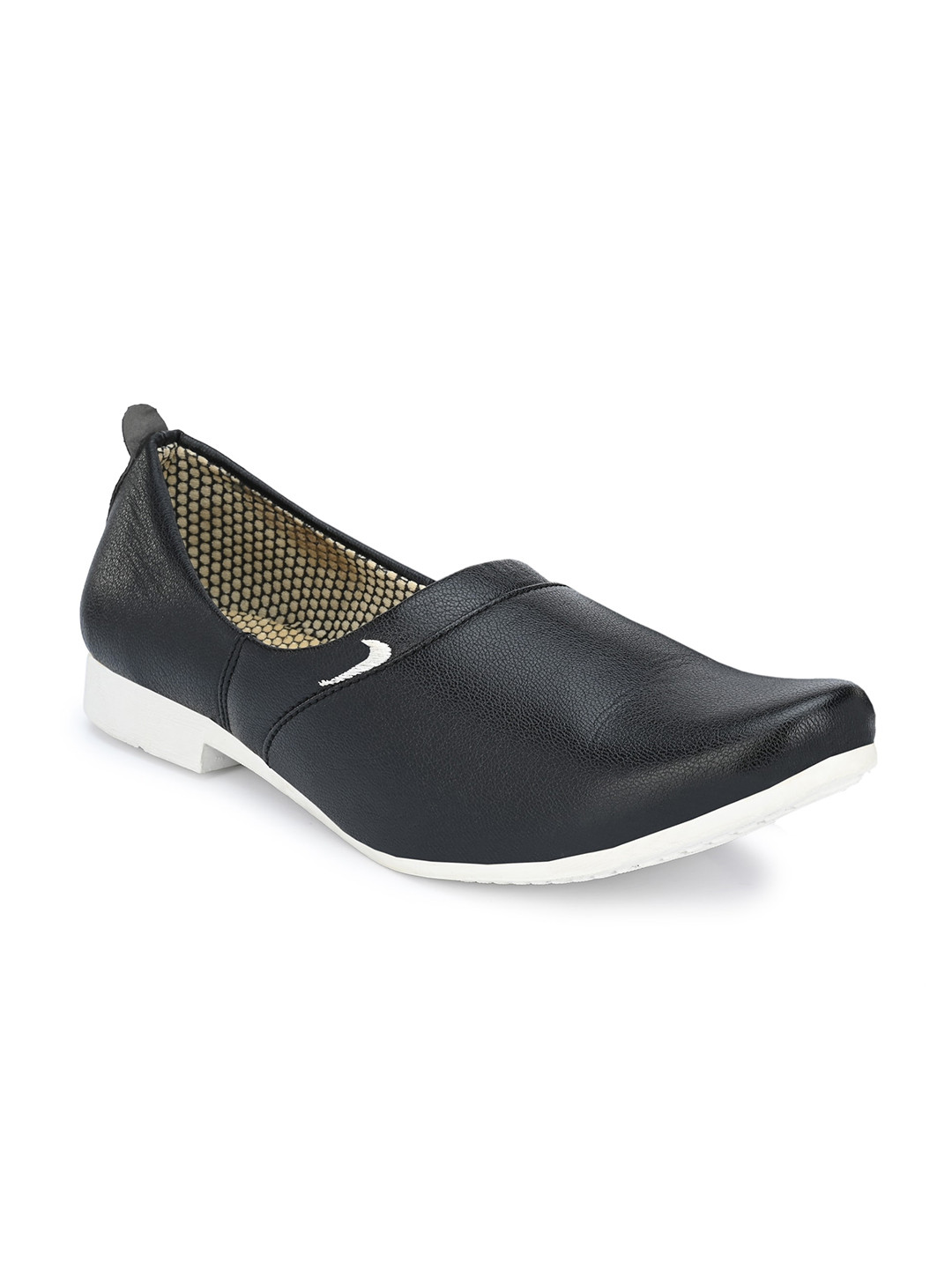 Azzaro Black Men Black Slip-On Sneakers
