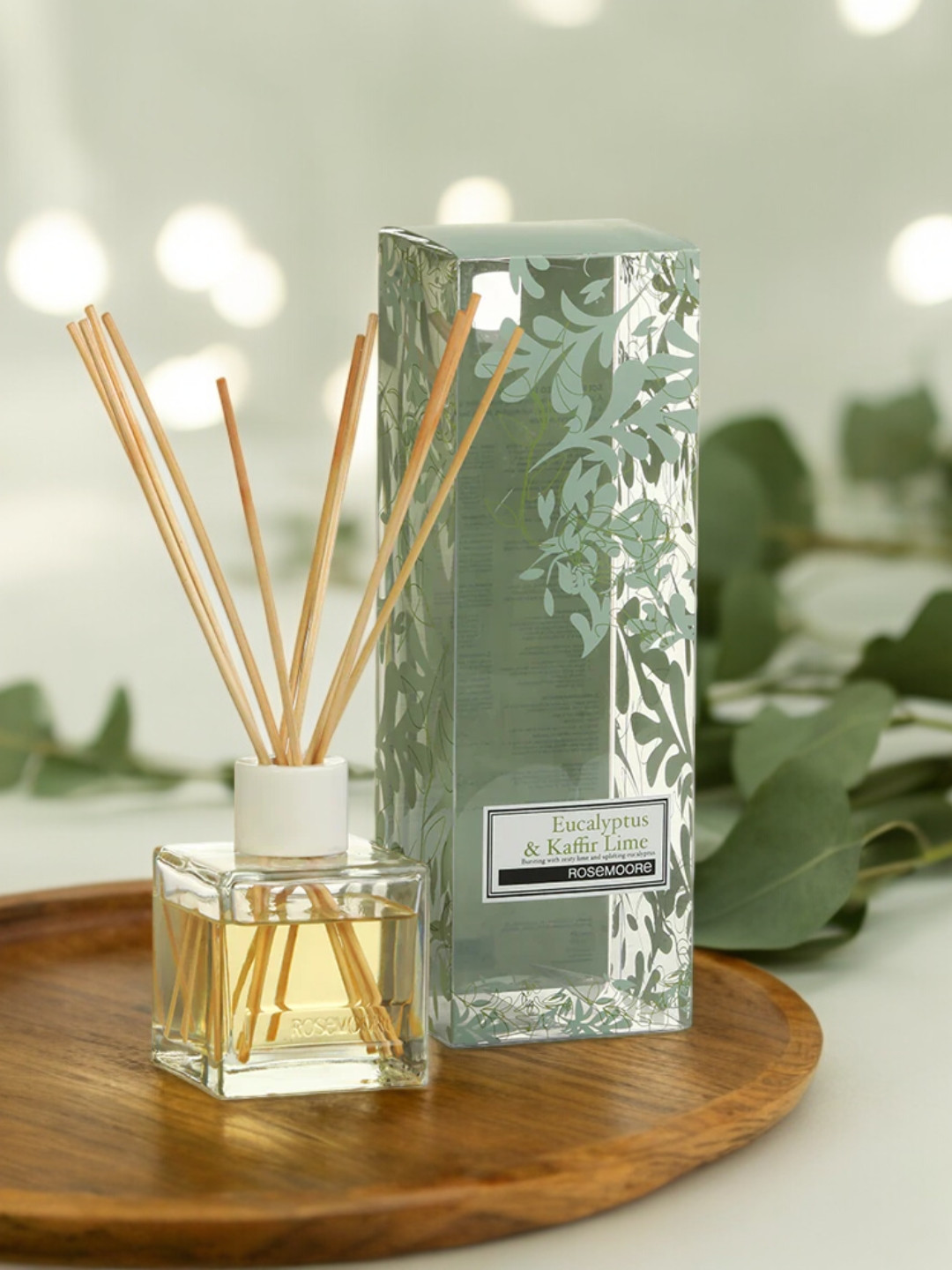 ROSEMOORe Eucalyptus Kaffir Lime Aroma Oil Reed Diffuser - 200 ml