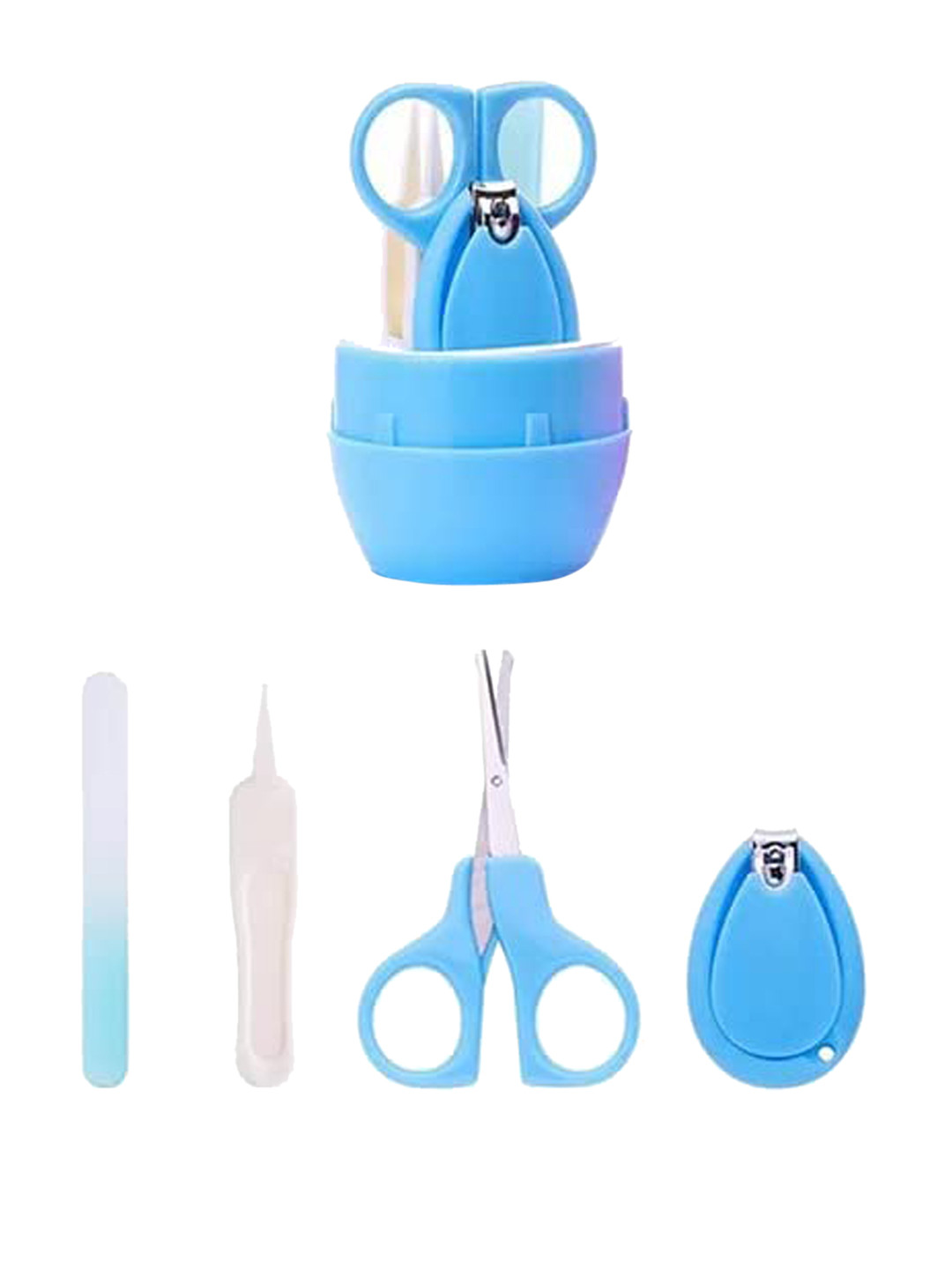SYGA Blue Baby Grooming Kit With Scissor