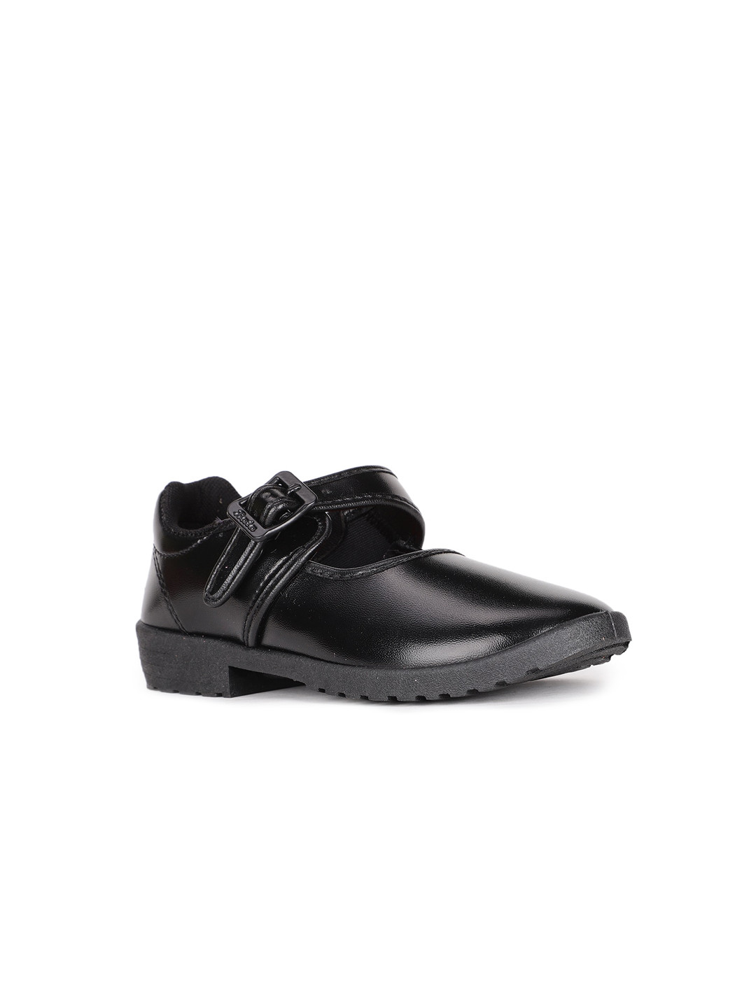 Bata Girls Black School Shoes