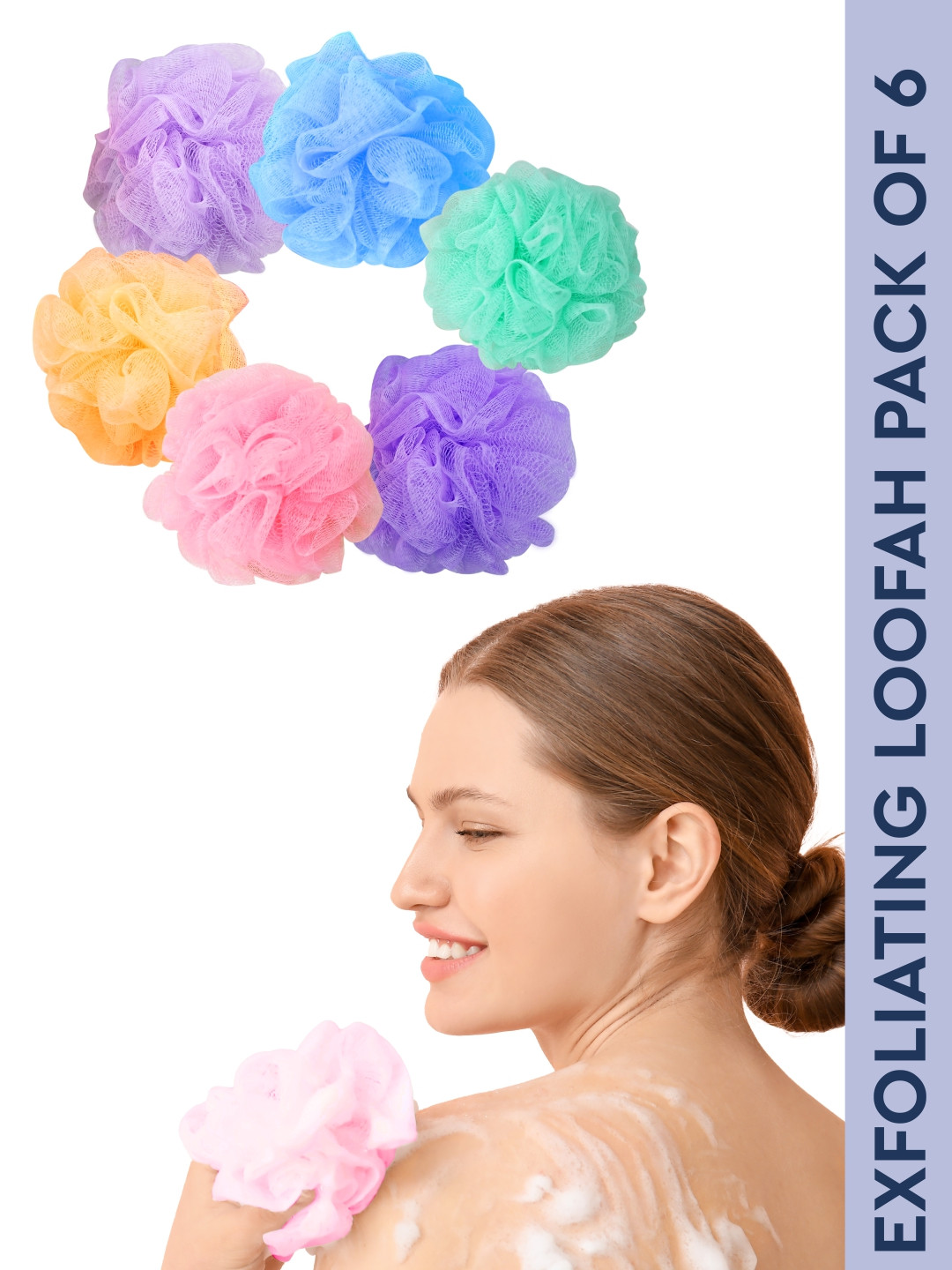 GUBB Set of 6 Exfoliating Loofah