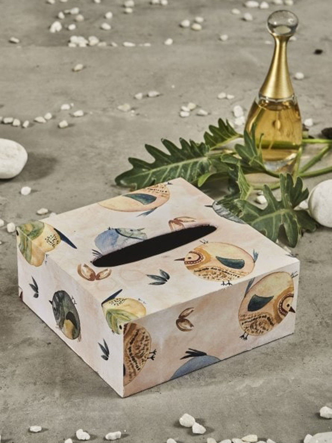 A Tiny Mistake Multicoloured Cute Birds Tissue Box