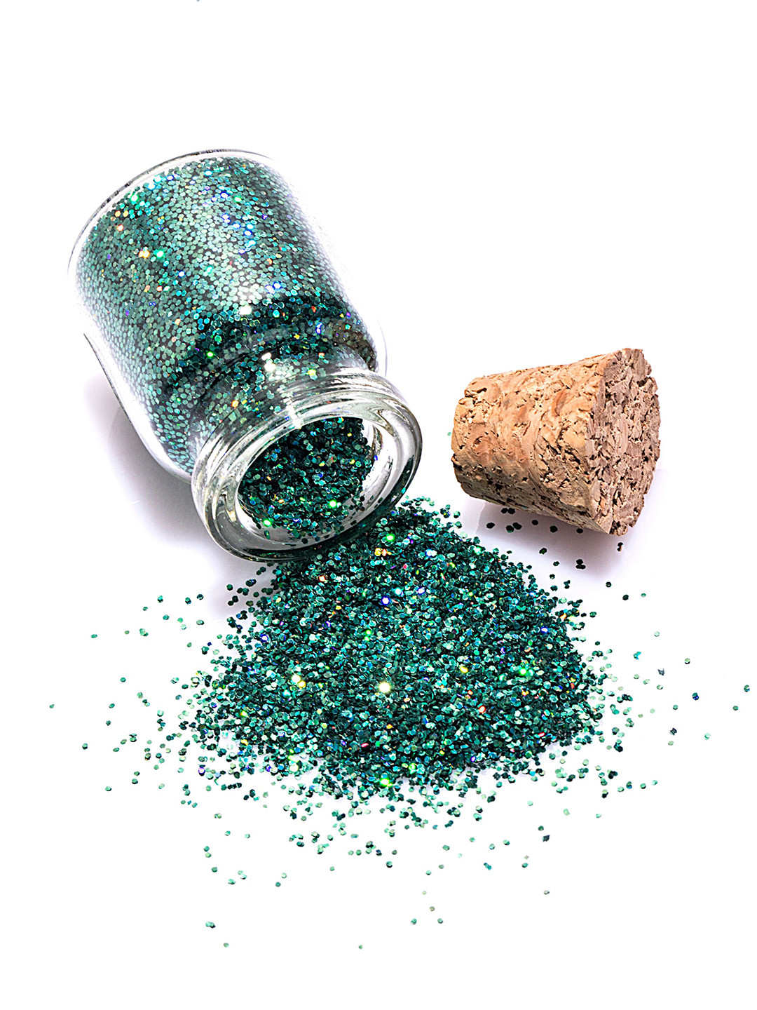 KINGDOM OF LASHES Vegan Glitter Eyeshadow - Glamour Green