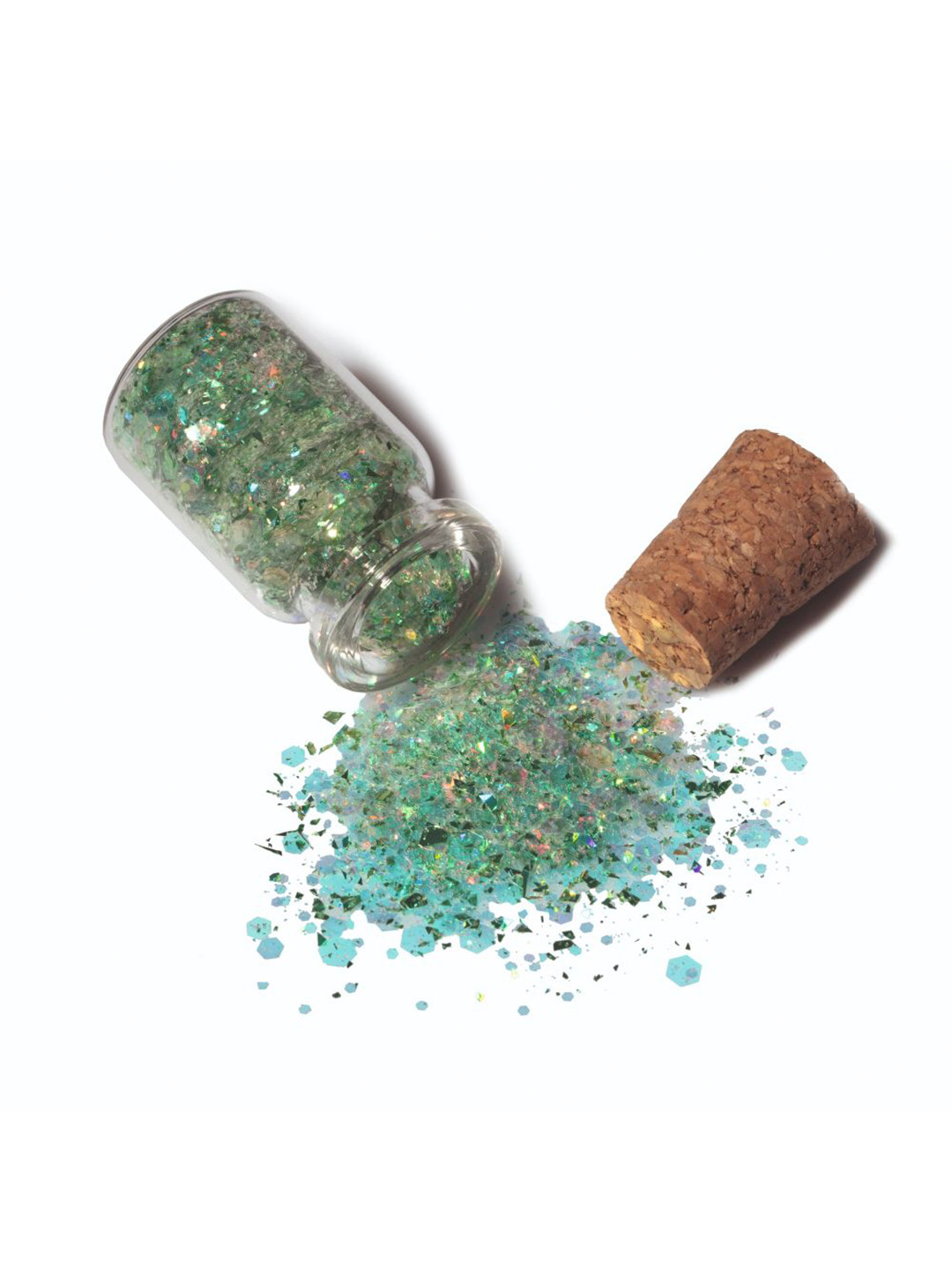 KINGDOM OF LASHES Vegan Glitter Eyeshadow - Green Glitz