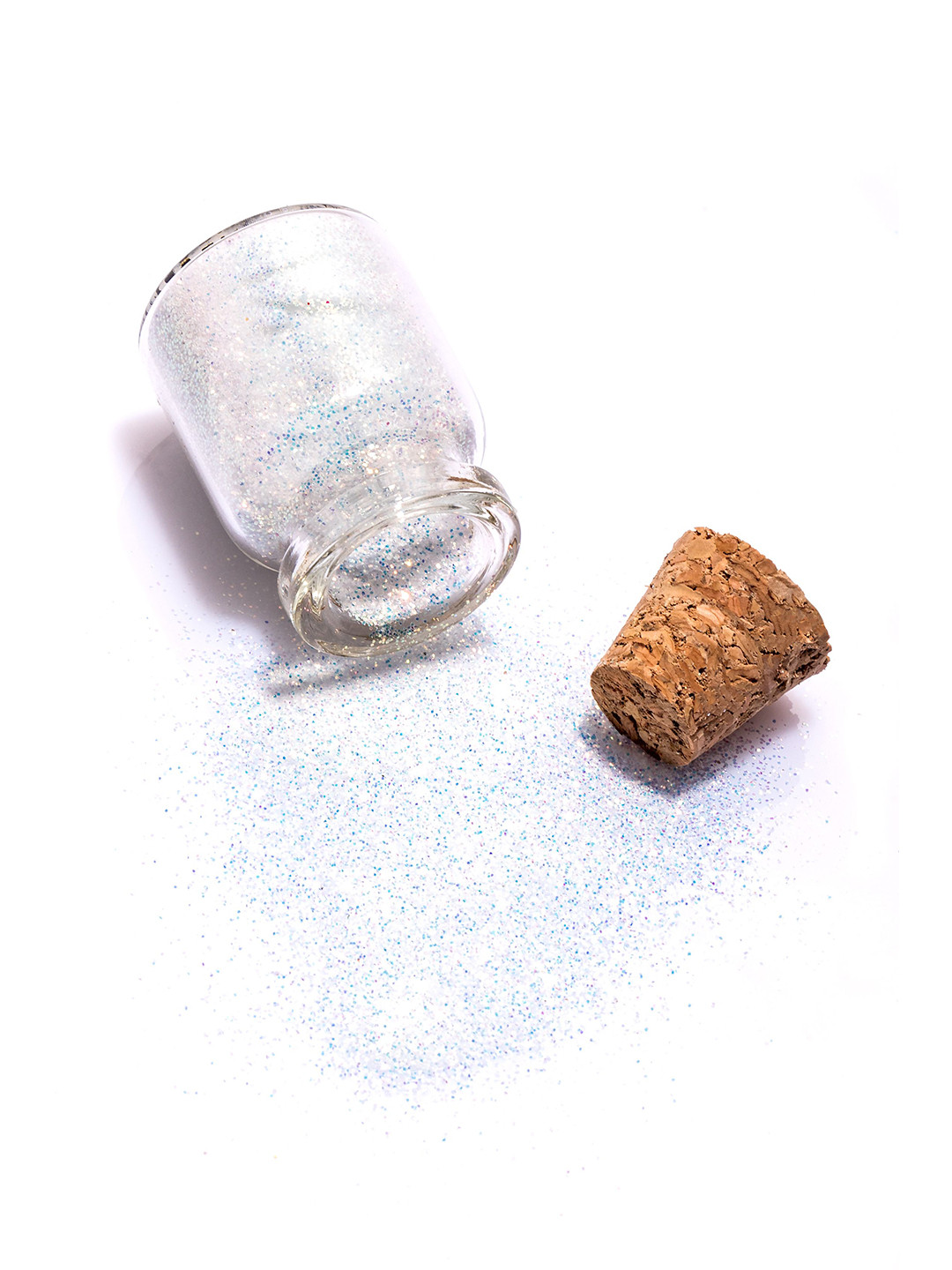 KINGDOM OF LASHES Vegan Glitter Eyeshadow - Angel White