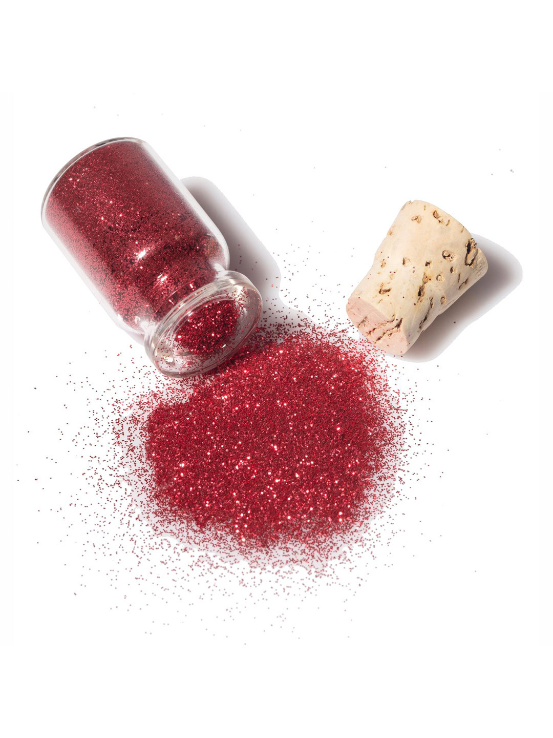 KINGDOM OF LASHES Vegan Glitter Eyeshadow - Ruby Red