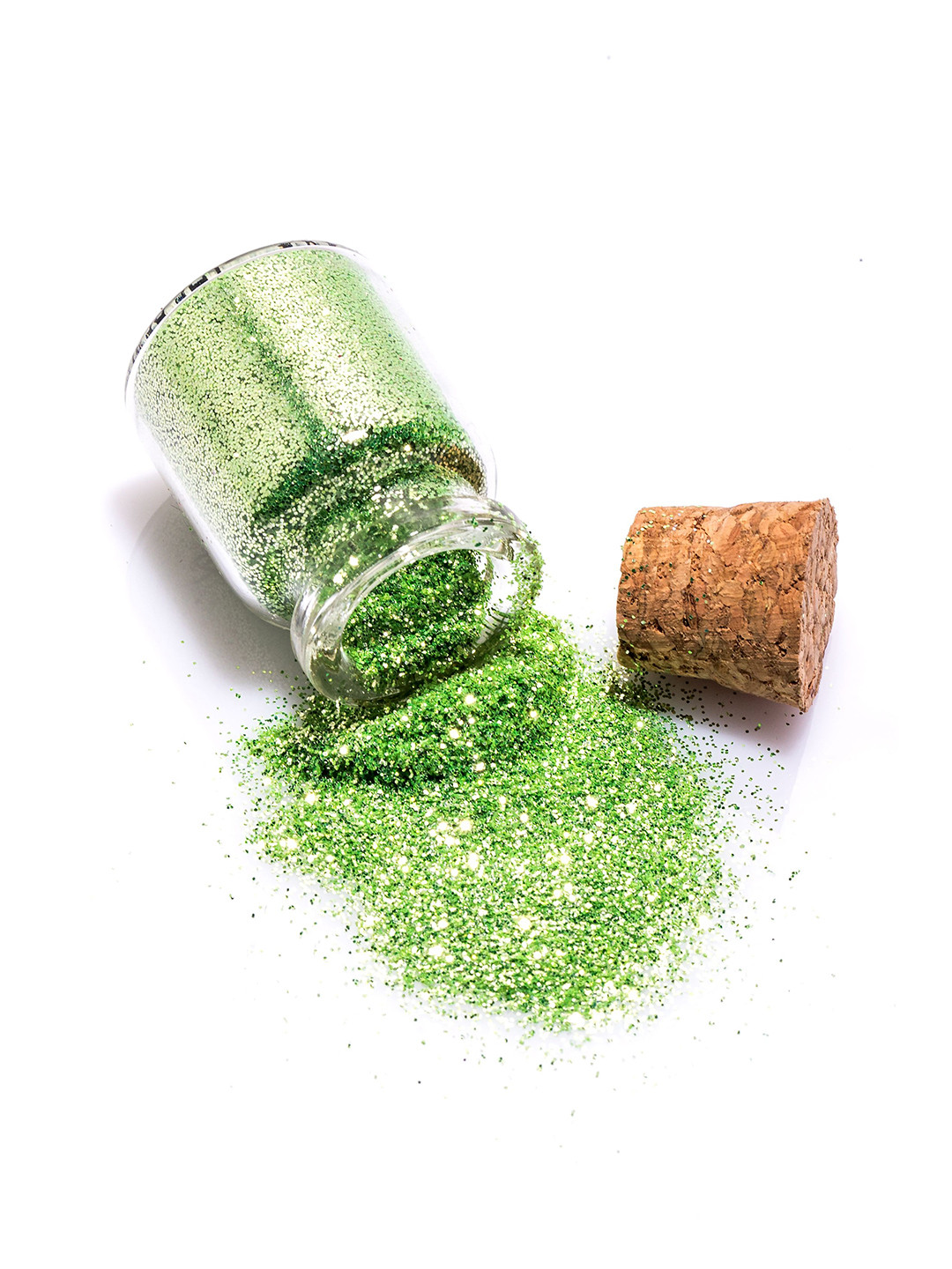 KINGDOM OF LASHES Vegan Glitter Eyeshadow - Lime Extract
