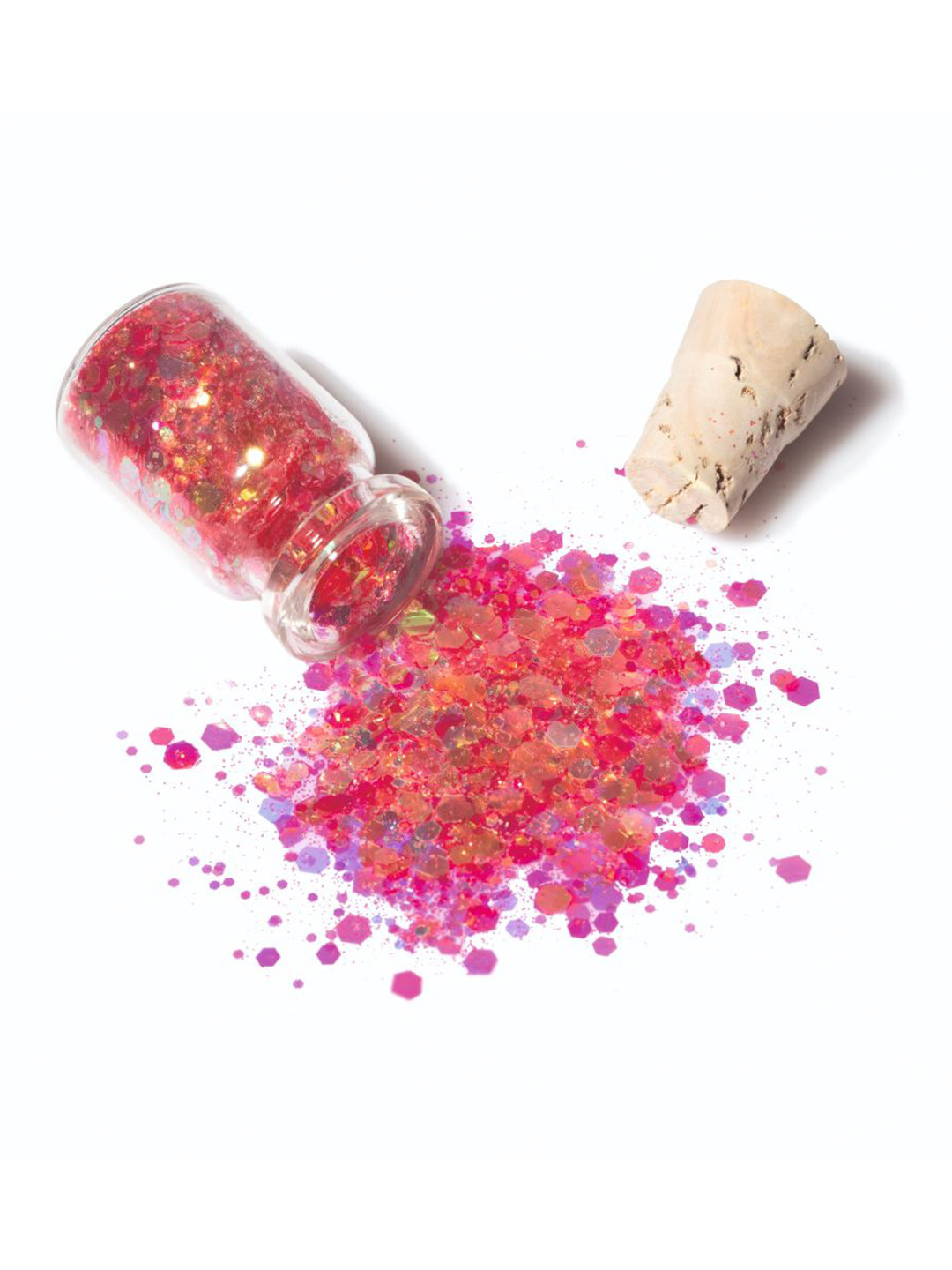 KINGDOM OF LASHES Vegan Glitter Eyeshadow - Disco Red