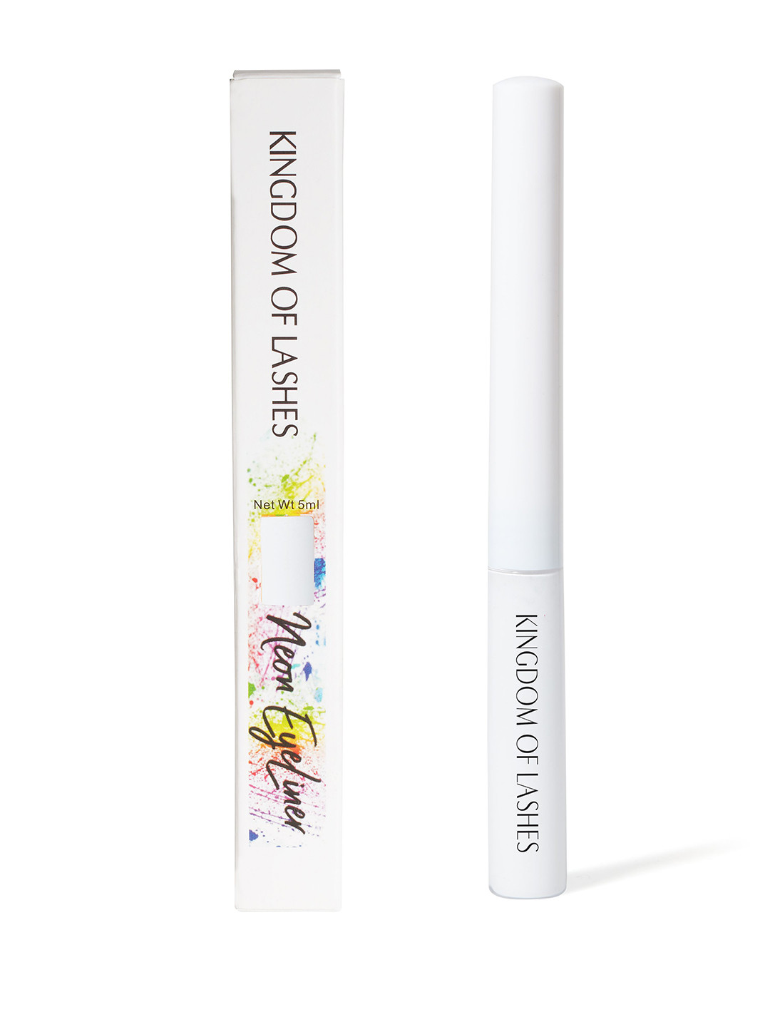 KINGDOM OF LASHES Neon Eyeliner - Snow White