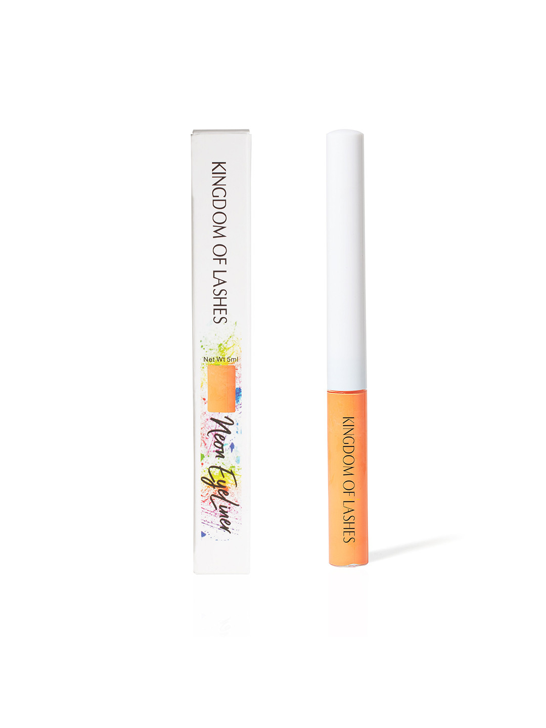 KINGDOM OF LASHES Neon Eyeliner - Hot Tangerine