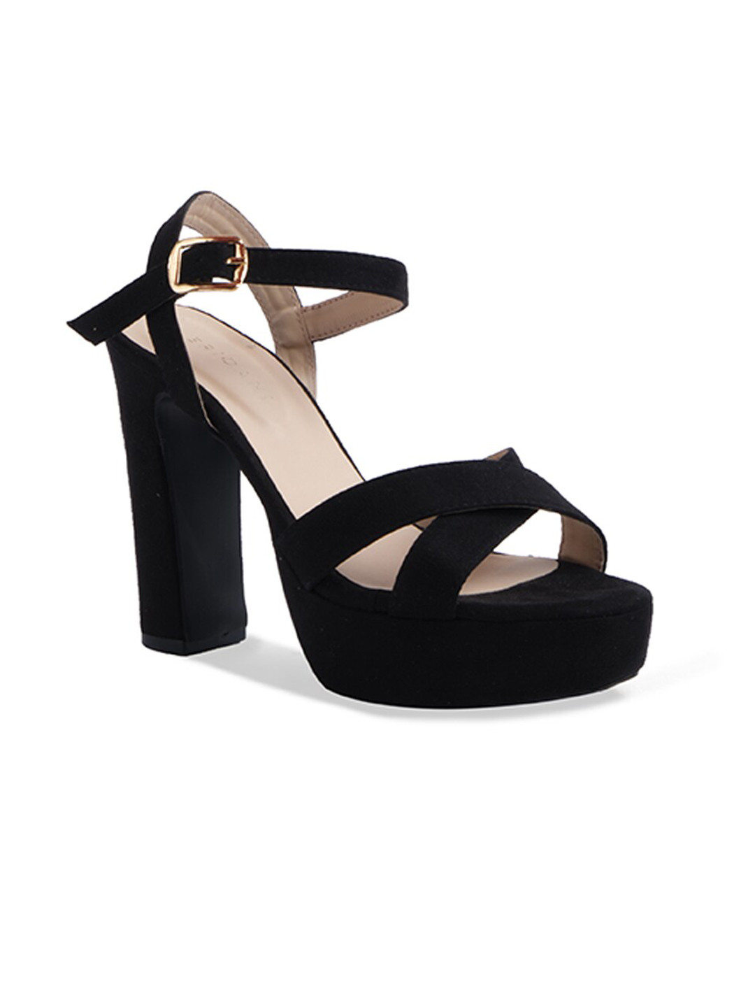 ERIDANI Veronic Criss-Cross Block Heels