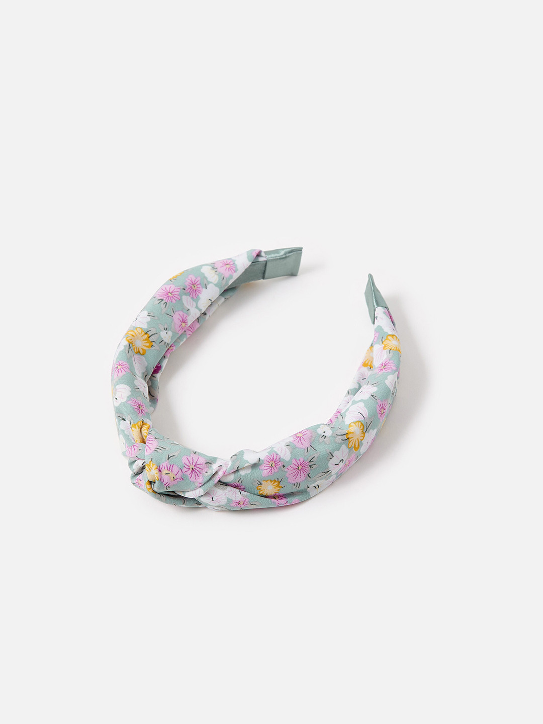Accessorize London Women Multi Color Ditsy Print Knot Alice Hair Band