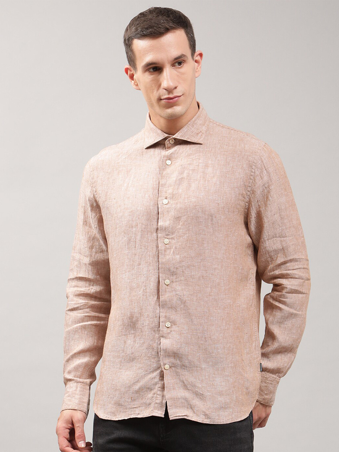 Matinique Men Brown Casual Shirt