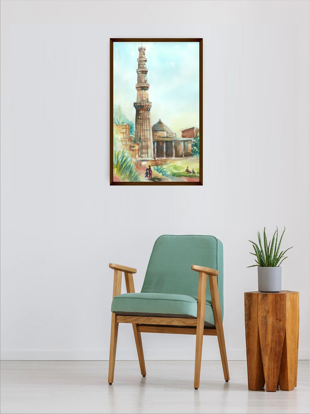 The Art House Multicolored Canvas Painted Wall Art