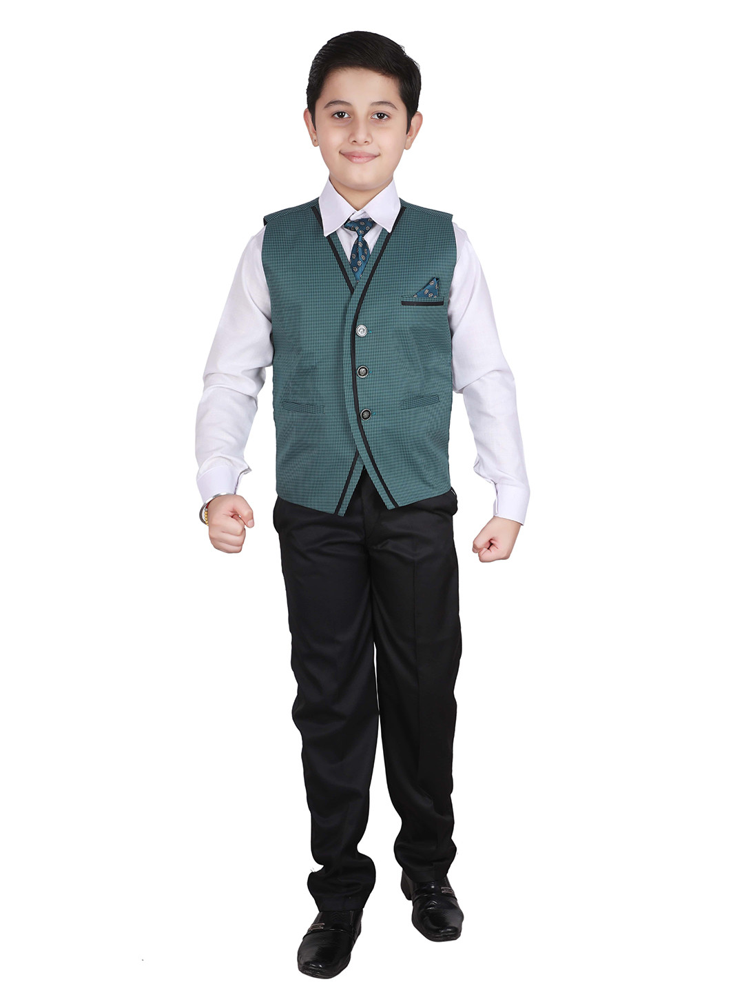 Pro-Ethic STYLE DEVELOPER Boys Olive Green & Black 3-Piece Clothing Set