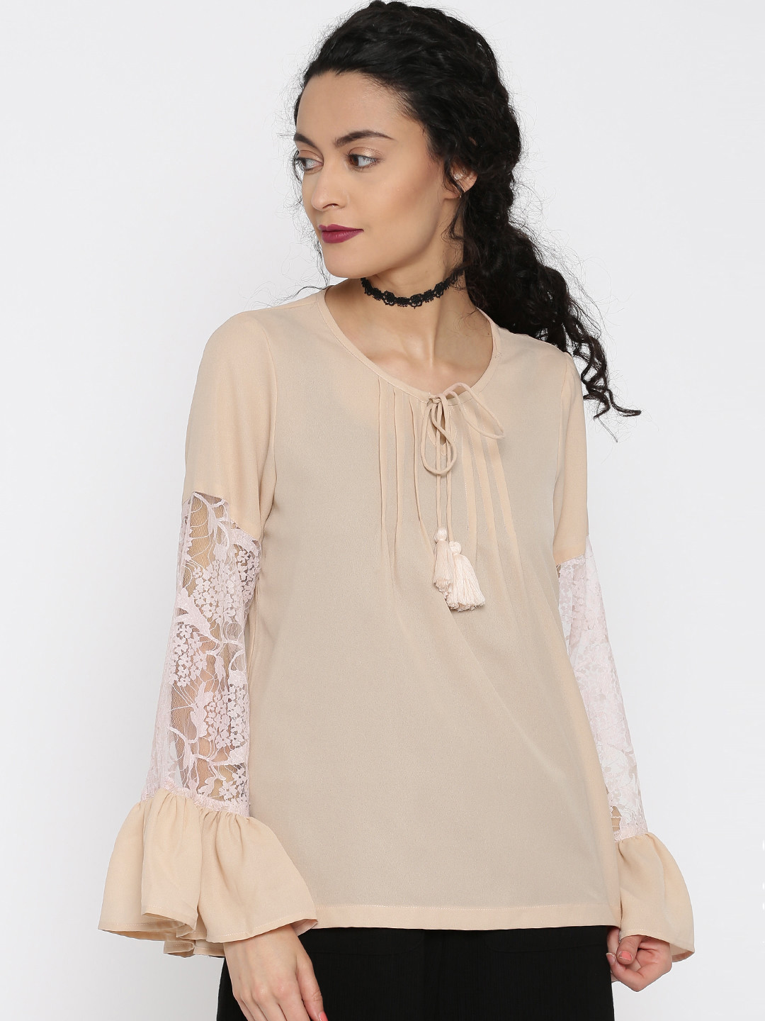 Miss Chase Women Peach Top