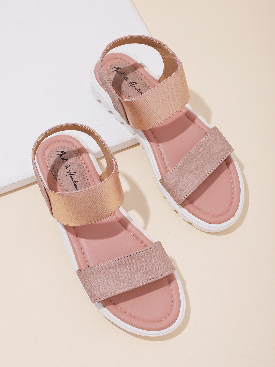 Mast & Harbour Women Pink Flats