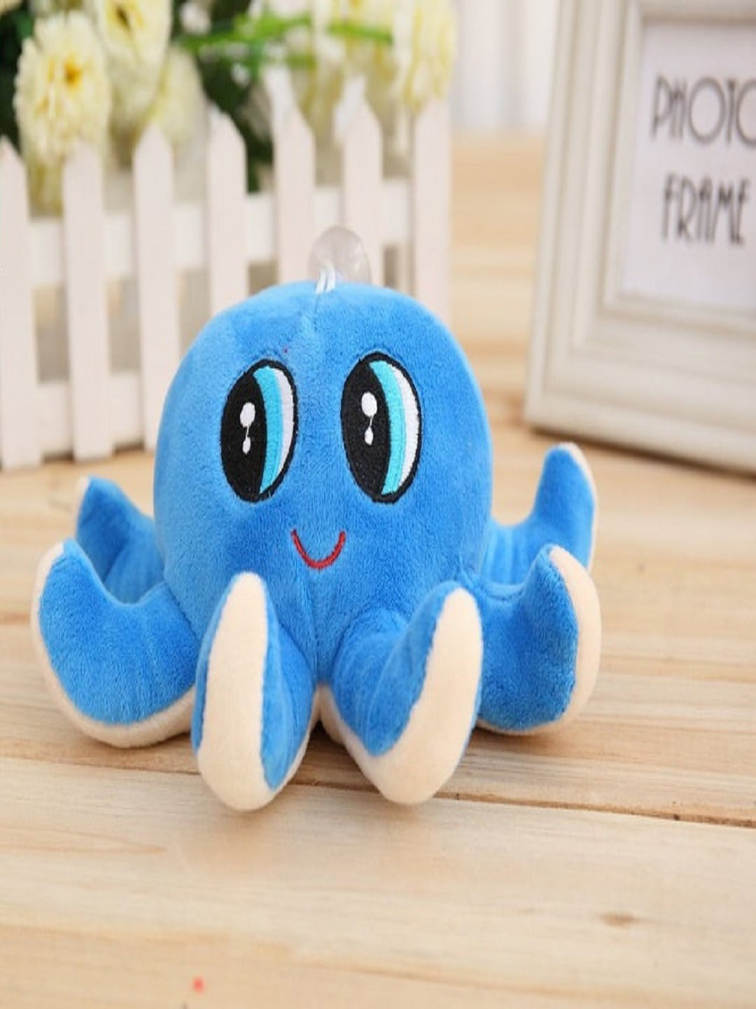 SKYLOFTS Infant Kids Blue Octopus Solid Soft Toy