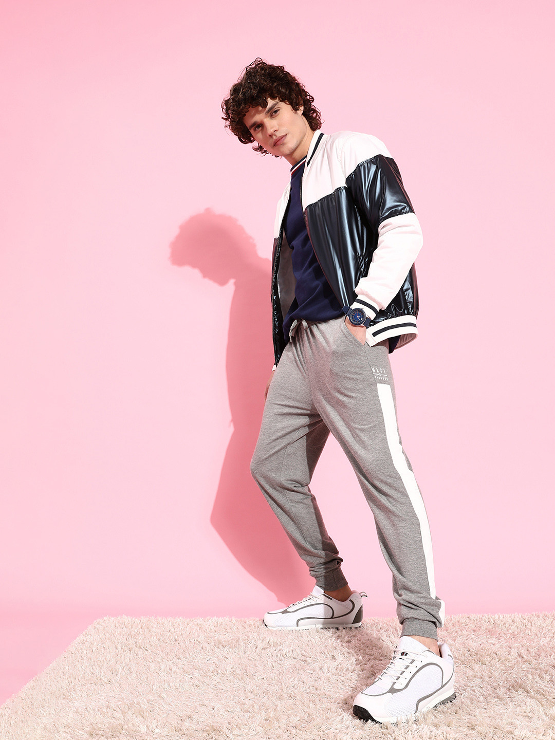 U.S. Polo Assn. Men Side Stripe Joggers