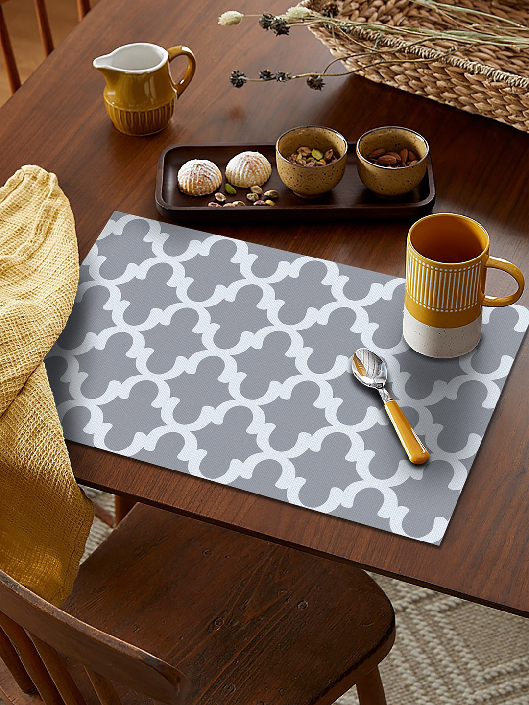 AEROHAVEN Unisex Grey Table Placemats