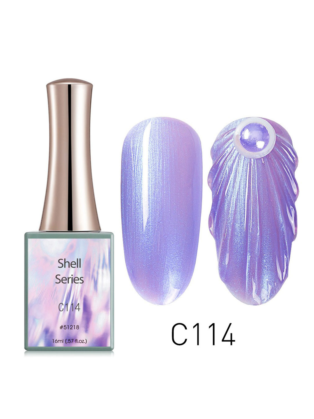 CANNI Shell Series UV LED Gel Nail Polish - C114