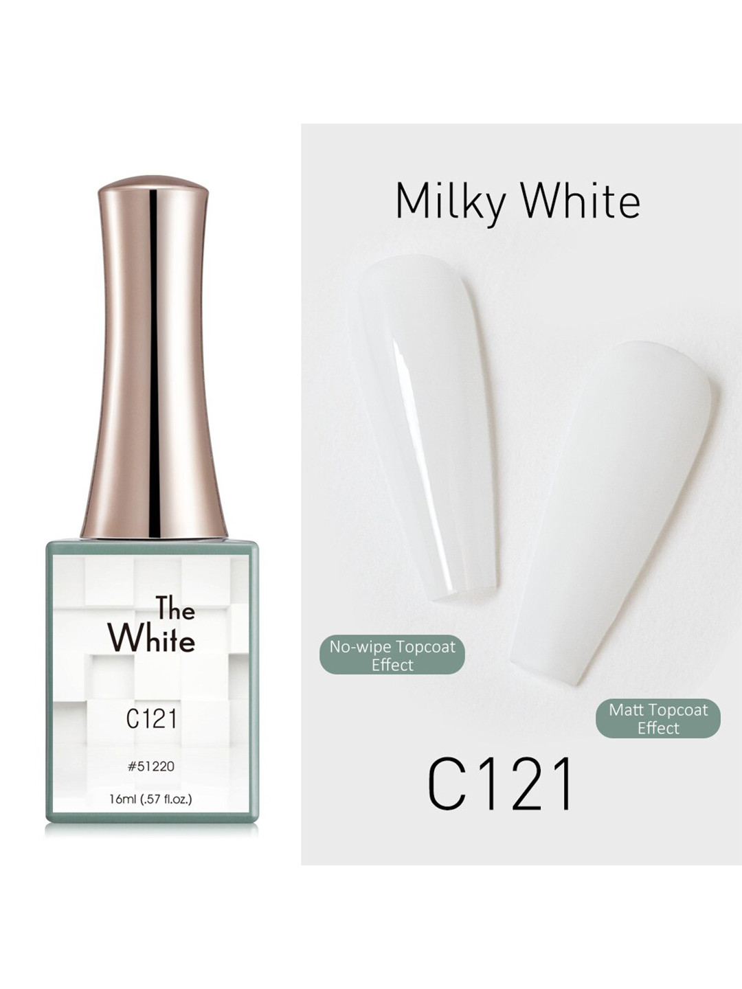 CANNI White Series UV LED Nail Gel Polish - C121