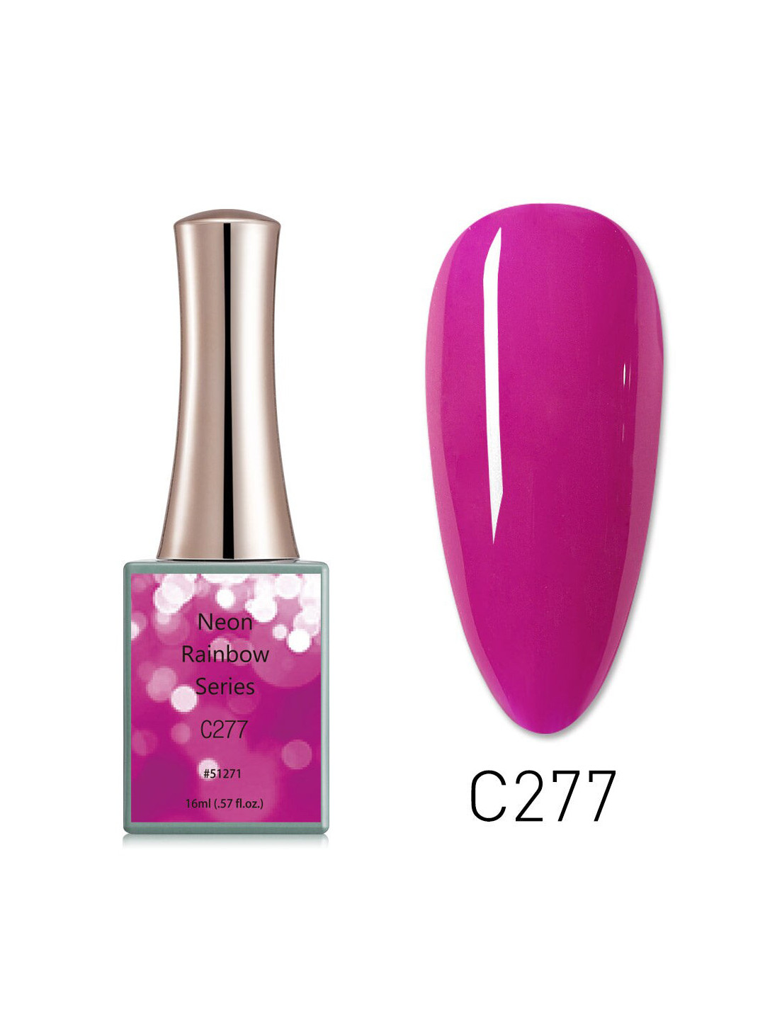 CANNI Neon Rainbow Series Nail Gel Polish - C277