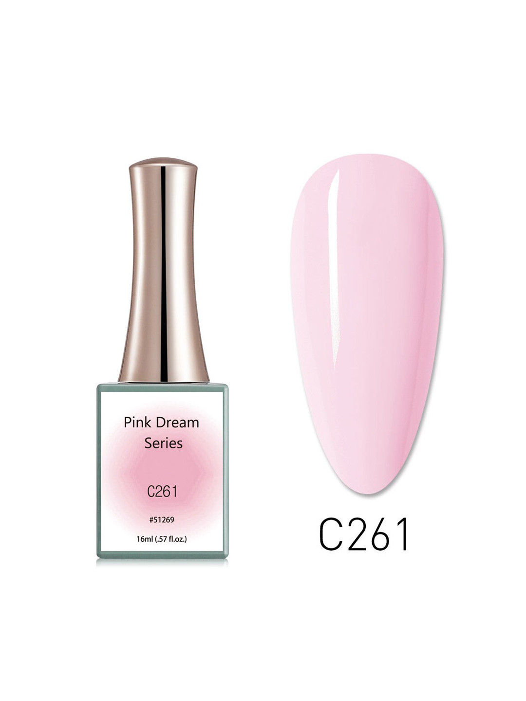CANNI Pink Dream Series Nail Gel Polish - C261