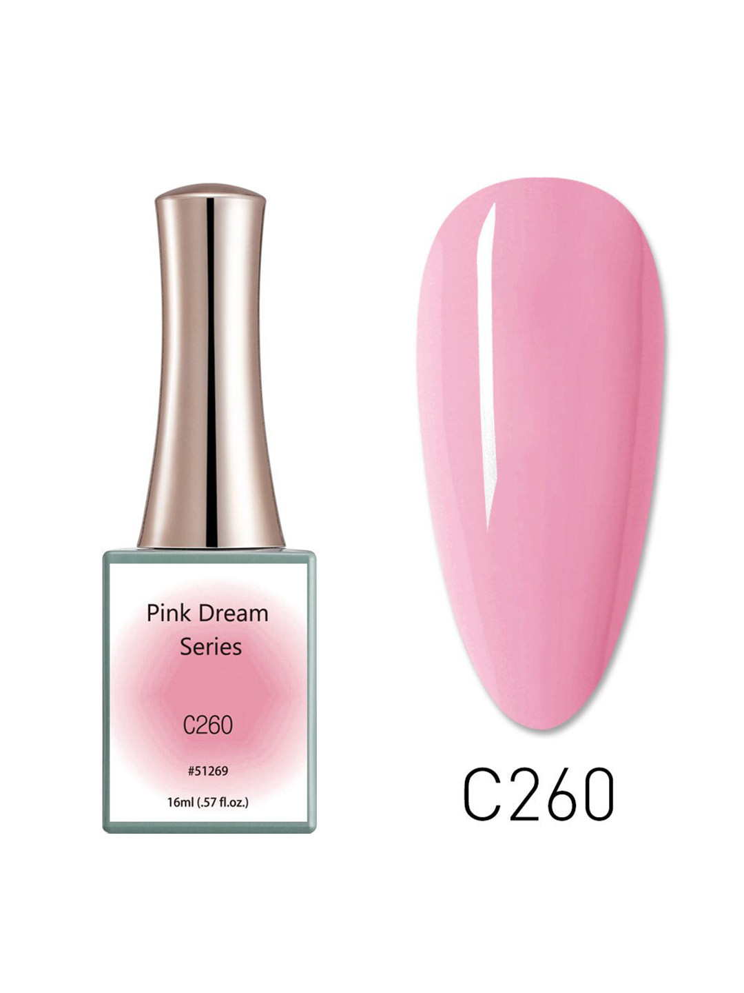 CANNI Pink Dream Series Nail Gel Polish - C260