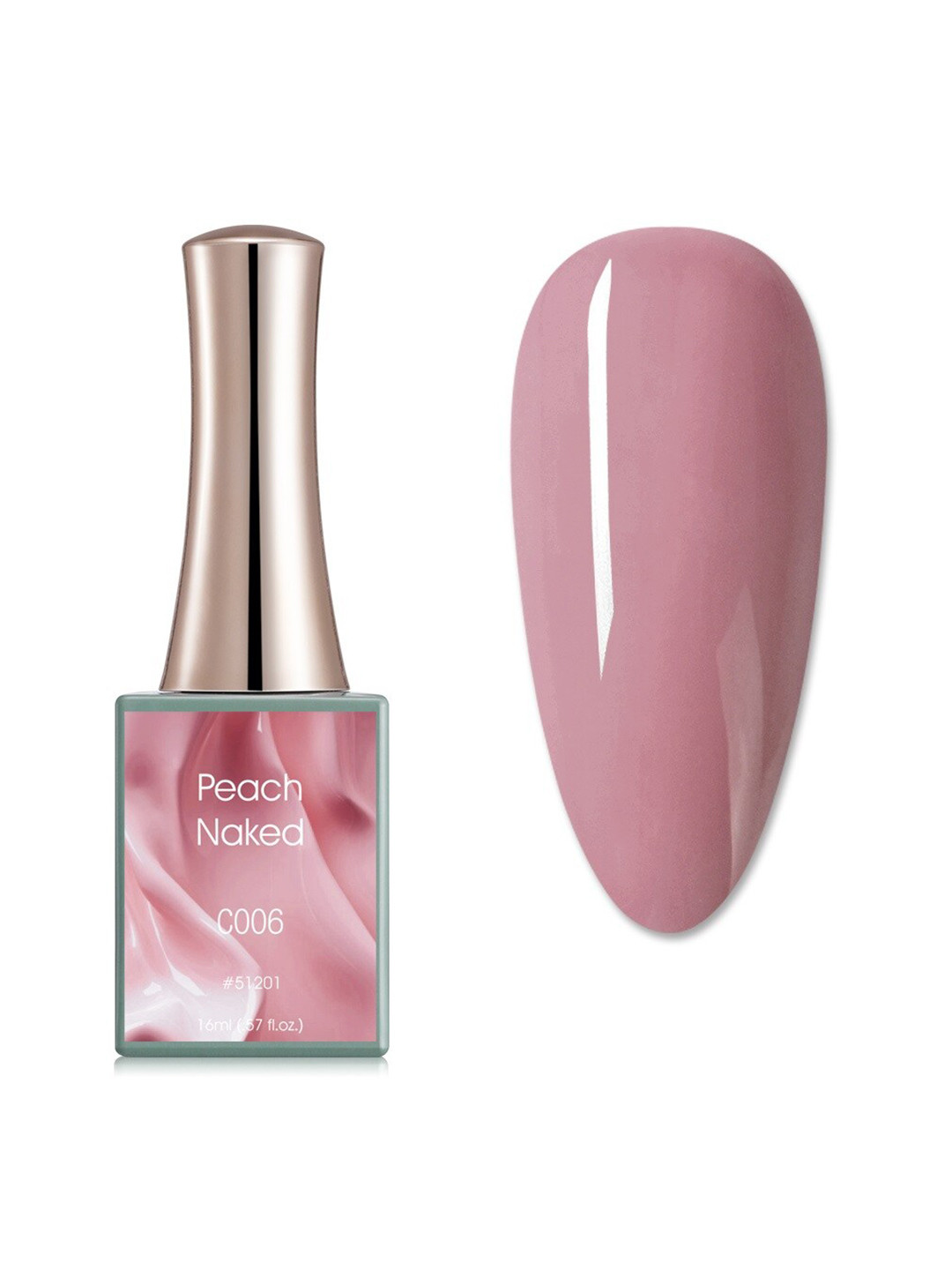 CANNI Peach Naked Series UV Gel Nail Polish - C006