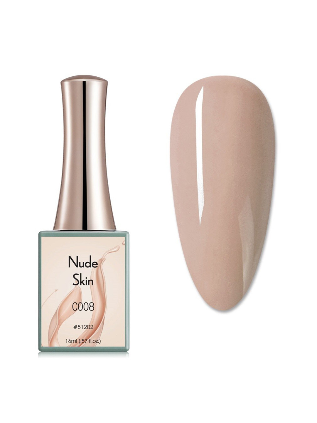 CANNI Nude Skin Series UV LED Gel Nail Polish - C008