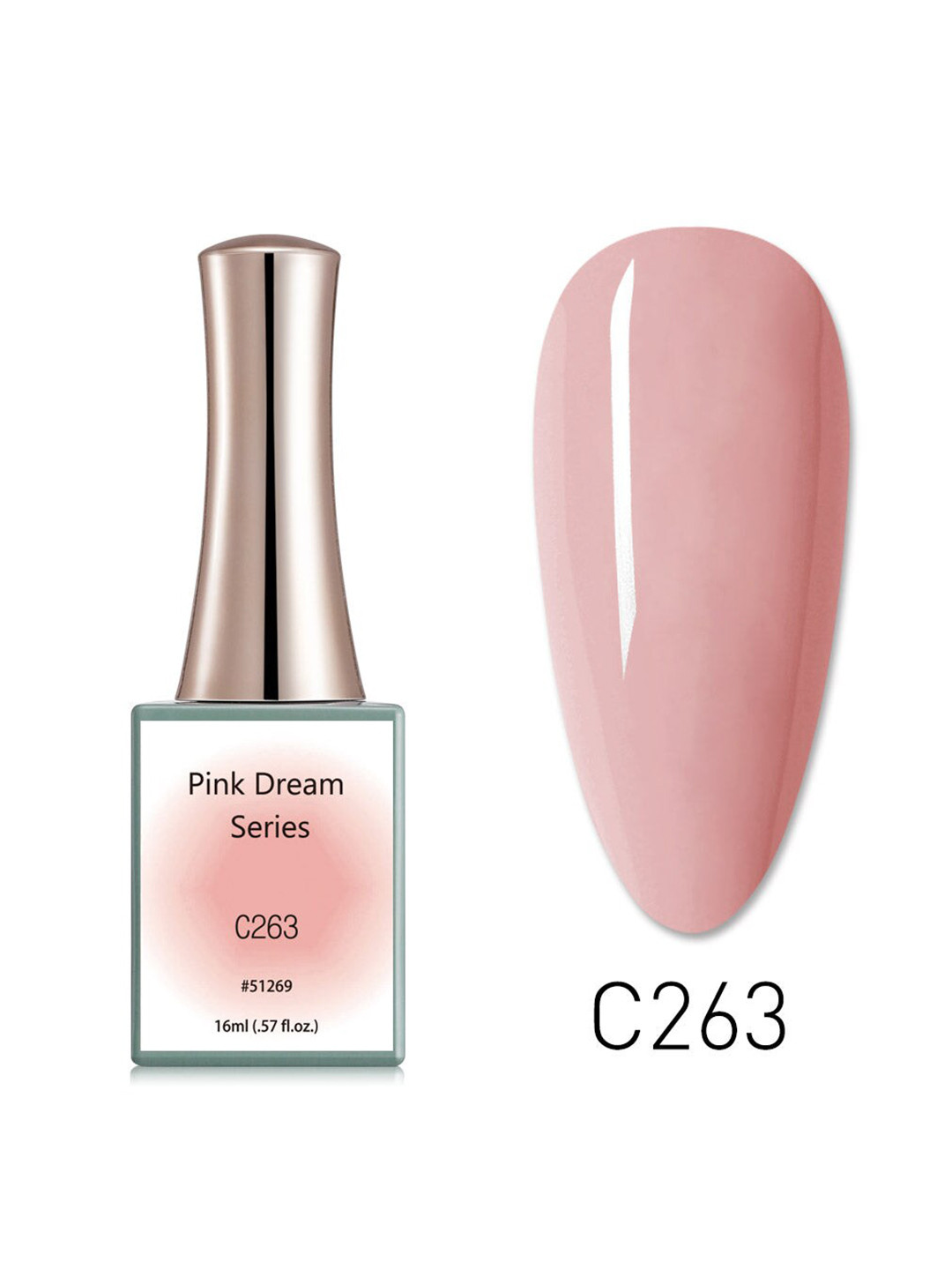 CANNI Pink Dream Series Nail Gel Polish - C263