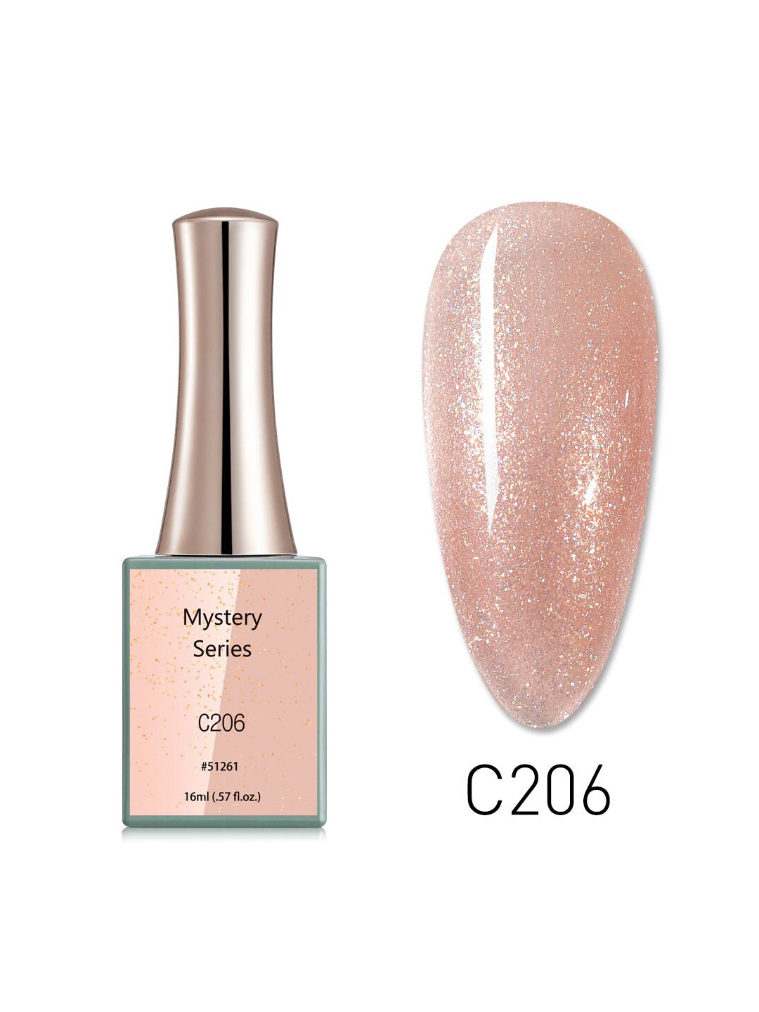 Mystery Series UV Nail Gel Polish - C206